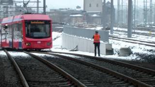 Chemnitz Aktuell  Straßenbahn im Hauptbahnhof [upl. by Jamesy]