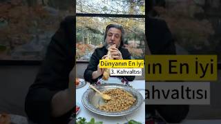 Dünyanın En İyi 3 Kahvaltısı Nohut Dürüm kahvaltı breakfast türkiye [upl. by Saoj]