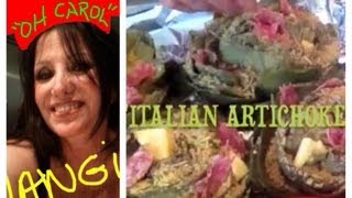 CAROL COOKS quotITALIAN ARTICHOKESquot [upl. by Aydin]