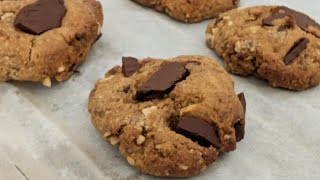 Passion nutrition la recette de COOKIES IG BAS 🍫 [upl. by Llenrod]