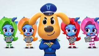 Antels Rescue Mission  Police Cartoon  Funny Cartoons for Kids  Sheriff Labrador [upl. by Kessiah]