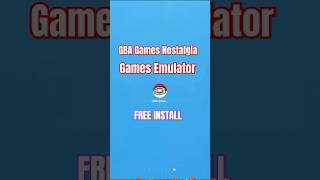 How to Install GBA Games Nostalgia Games Emulator on android amp ios [upl. by Gratianna399]