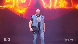 Brock Lesnar Return Entrance RAW Oct 10 2022 HD [upl. by Sivat906]