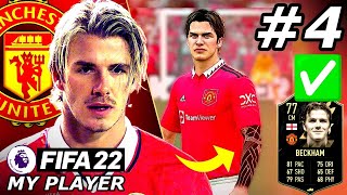 WE UNLOCKED TATTOOS😱  FIFA 22 Beckham Player Career Mode EP4 [upl. by Dorice]