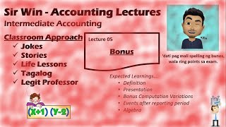 Lecture 05 Bonus Liabilities Intermediate Accounting [upl. by Merrili277]