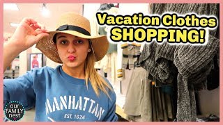 VACATION CLOTHES SHOPPING amp HAUL [upl. by Jenda52]