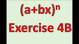 A2 Maths  Pure  Binomial Expansion abxn [upl. by Marchese]