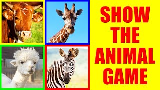 Show me the Hoofed Animals Game for Kids  Where is the Animal [upl. by Rosemare]