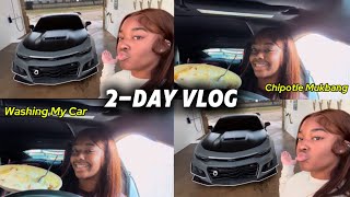 2DAY VLOG  Car Wash  Mukbang  Reel BTS [upl. by Paff]