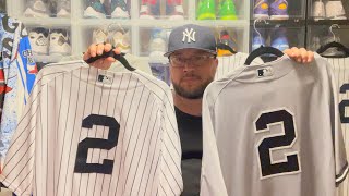 My New York Yankees Collection  Jerseys Hats Jackets even Sneakers [upl. by Ehsiom]