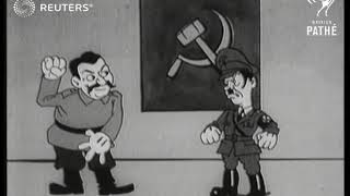 Hitler and Stalin cartoon 1939 [upl. by Eitnom]