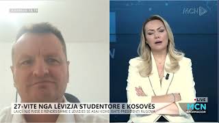 27 vjet nga Lëvizja Studentore e Kosovës Lajçi Albin Kurti ndër organizatorët e protestave [upl. by Undine]