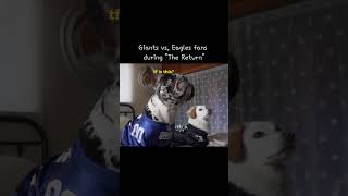 Giants vs Eagles REACTION dog philly eagles [upl. by Eenalem]