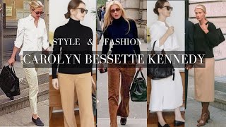 Carolyn Bessette Kennedys Style  Recreating Her Iconic Timeless 90s Style [upl. by Sinne]