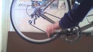 Campagnolo Centaur 10 speed drive train to Shimano 10 speed wheel [upl. by Helli]