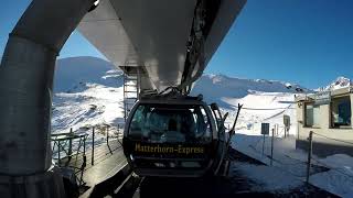 Switzerland  Highest Gondola amp Cablecar in Europe  Zermatt to Klein Matterhorn  3883m [upl. by Nivej]