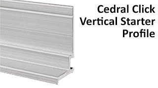 Cedral click vertical starter profile [upl. by Ettennaj]