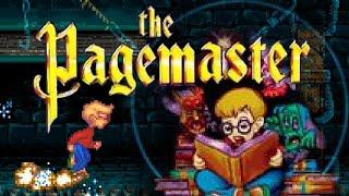 The Pagemaster Sega Genesis Game Playthrough Retro game [upl. by Hebbe]