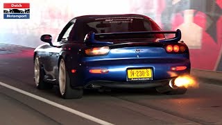 Mazda RX7 Compilation 2019  Turbo Rotary Sounds [upl. by Justen53]