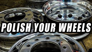 How to Polish and Buff Aluminum Wheels to a Mirror Finish [upl. by Lirba]