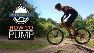 How To Pump  MTB Skills [upl. by Piks505]