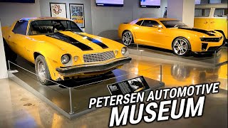 Petersen Automotive Museum FULL TOUR  Los Angeles California  Movie Cars Low Riders amp More [upl. by Morvin]