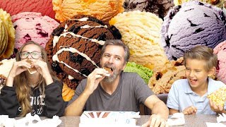 Ice Cream Sandwich Mukbang Storytime Challenge  Josh Darnit [upl. by Correy]