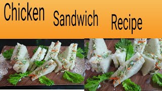 Chicken Sandwich Recipeby masala magicHow to make chicken sandwich recipe [upl. by Nayt]