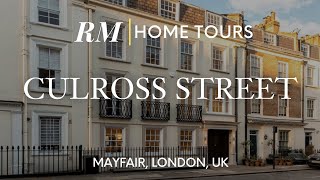 Inside £95M Mayfair House on Culross Street in London UK  Residential Market Home Tour [upl. by Karoline]