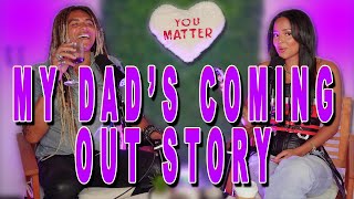 Koffee with Kyra Episode 1 quotMy Dads coming out storyquot [upl. by Nelak]