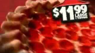 Pizza Hut Commercial Cheesy Bites 2007 [upl. by Arayk]