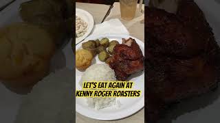 Let’s eat dinner at Kenny Roger Roasters food foodie kennyrogers shortsviral shorts [upl. by Gerhard]