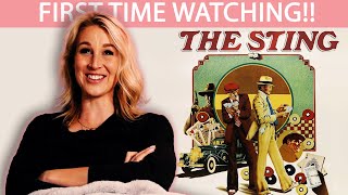 THE STING 1973  FIRST TIME WATCHING  MOVIE REACTION [upl. by Notecnirp]