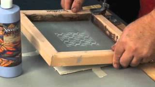 Screen Printing on Tiles [upl. by Diamante75]