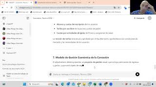 No redactes más pliegos lo hacemos nosotros ahora el de concesión [upl. by Aiynat]