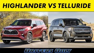 2020 Toyota Highlander vs 2020 Kia Telluride [upl. by Auria29]