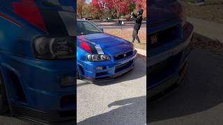 Nissan R34 GTR V Spec at Cars and Coffee [upl. by Nassah]