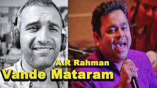 A R Rahman Meets Berklee  Vande Mataram REACTION [upl. by Datha925]