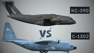 C130J Super Hercules x KC390 what is the best transport plane [upl. by Eibur407]