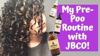 My PrePoo Routine with Jamaican Black Castor Oil [upl. by Tnarb]