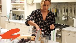 How to make a quick and tasty chia porridge with Amelia Freer  Get The Gloss [upl. by Aldo]