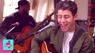 Nick Jonas  Jealous Live acoustic [upl. by Noynek]