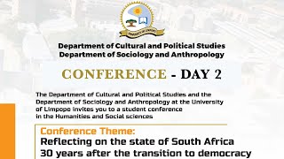 Reflecting on the state of South Africa 30 years after the transition to democracy  Day 2 [upl. by Annayr]