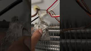 Whirlpool fridge r600a evaporator change part 1 appliances [upl. by Nachison]