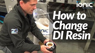 How to Change DI resin Simple Trick  Ionic Systems [upl. by Rtoip]