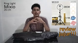 unboxing dan review ring light Mixio 26 cm  tripod review jujur [upl. by Ora706]