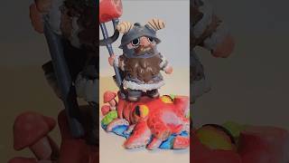 Senshi Dungeon Meshi chibi Nomnom figure hand painted Like and follow for more Check out my store [upl. by Vivyan404]