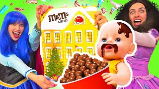 Qui a mangé tous les chocolats Vidéo drôle pour enfants avec Bébé Born [upl. by Anela]