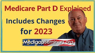 Medicare Explained  Part D 2023 [upl. by Lokkin843]