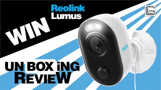 ReoLink Lumus  Giveaway Alert  Unboxing amp Review [upl. by Corabella725]